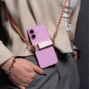 Łańcuch / Smycz z uchwytem GLAMOUR wszystkie modele max 80mm szer. RÓŻOWY