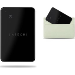 Lokalizator zgodny z Apple Find My Satechi FindAll Wallet Card w formie karty ST-LFAWCK czarna