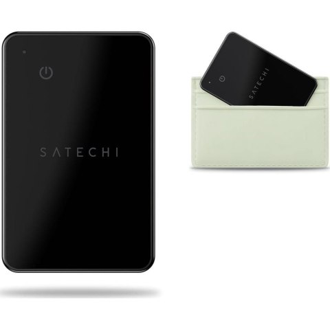 Lokalizator zgodny z Apple Find My Satechi FindAll Wallet Card w formie karty ST-LFAWCK czarna