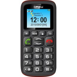 MAXCOM telefon dla seniora MM428L czarny