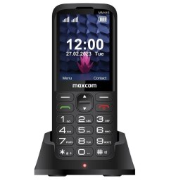 MAXCOM telefon dla seniora MM445 4G czarny