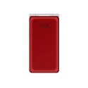 MAXCOM telefon dla seniora z klapką MM835 czerwony