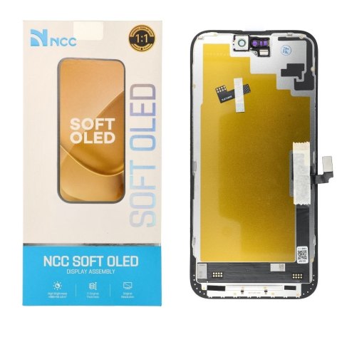 NCC Wyświetlacz do IPHONE 16 Plus Soft Oled (możliwa wymiana IC)