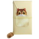 NIMMY zestaw 2w1 notatnik + długopis BIG EYED PET 2.0 Cat khaki