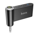 Odbiornik AUX Hoco Bluetooth Jack 3,5 mm E58 czarny
