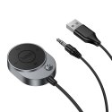 Odbiornik AUX Hoco Bluetooth z kablem Jack 3,5 mm E150 szary