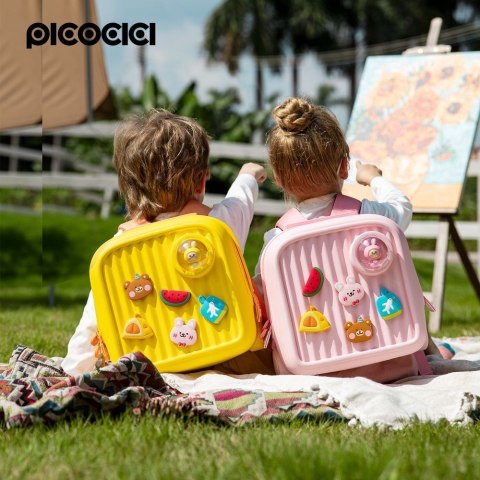 Plecak dla dzieci Picocici mały podróżny K33 żółty