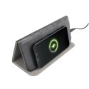 Podkładka pod mysz z ładowarką indukcyjną 15W OJD-82 brązowo szara