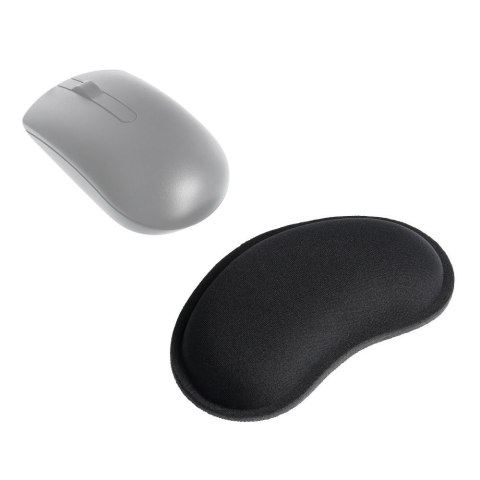 Podkładka pod nadgarstek ergonomiczna 130 x 78 x 25 mm czarna