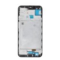 REWA wyświetlacz LCD do SAMSUNG A15 OLED czarny z ramka