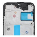 REWA wyświetlacz LCD do SAMSUNG A25 OLED czarny z ramka