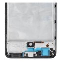 REWA wyświetlacz LCD do SAMSUNG A32 4G OLED czarny z ramka