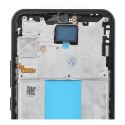 REWA wyświetlacz LCD do SAMSUNG A34 5G OLED czarny z ramka