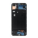 REWA wyświetlacz LCD do SAMSUNG A50 OLED czarny z ramka
