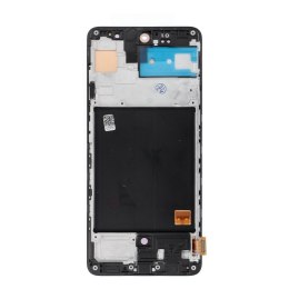 REWA wyświetlacz LCD do SAMSUNG A51 4G OLED czarny z ramka