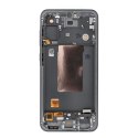 REWA wyświetlacz LCD do SAMSUNG A56 5G OLED czarny z ramka