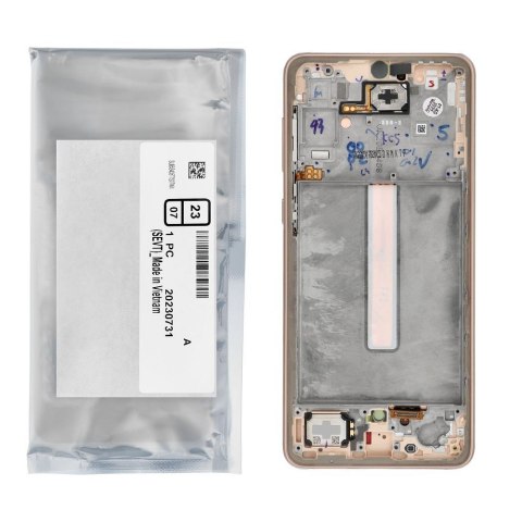 ServicePack Wyświetlacz LCD SAMSUNG A33 5G A336B GH82-28143D Gold