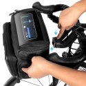 WILDMAN sakwa rowerowa na kierownicę na zamek GS6 4L ( 4" - 7") czarna