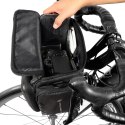 WILDMAN sakwa rowerowa na kierownicę na zamek GS6 4L ( 4" - 7") czarna