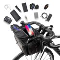 WILDMAN sakwa rowerowa na kierownicę na zamek GS6 4L ( 4" - 7") czarna