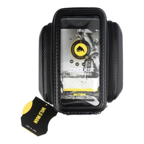 WILDMAN sakwa rowerowa na ramę na zamek E6S 1,2L ( 4" - 7" ) czarna