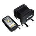 WILDMAN sakwa rowerowa na ramę na zamek E6S 1,2L ( 4" - 7" ) czarna