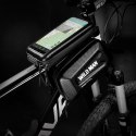 WILDMAN sakwa rowerowa na ramę na zamek E6S 1,2L ( 4" - 7" ) czarna