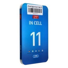 Wyświetlacz do iPhone 11 z ekranem dotykowym czarnym (ZY-LTPS) IC Transferable