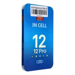 Wyświetlacz do iPhone 12 / 12 Pro z ekranem dotykowym czarnym (ZY-LTPS) IC Transferable