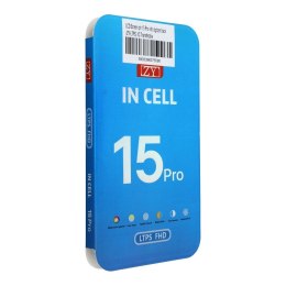 Wyświetlacz do iPhone 15 Pro z ekranem dotykowym czarnym (ZY-LTPS) IC Transferable