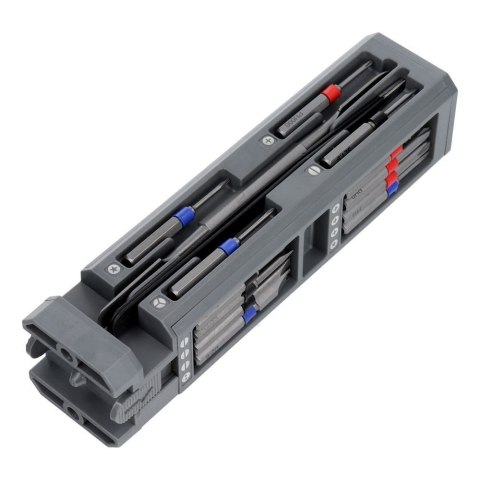 Zestaw śrubokrętów precyzyjnych / wkrętaków serwisowych, bitów 30w1 aluminium