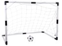 Bramka Piłkarska dla Dzieci Zestaw 2x Bramka 95x70cm 2x Piłka Pompka SP0886