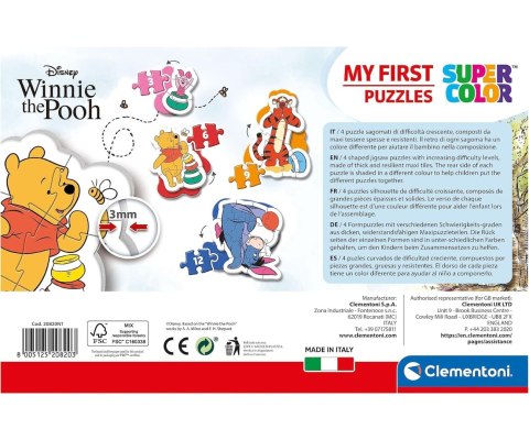 Clementoni 20820 Moje Pierwsze Puzzle Kubuś Puchatek