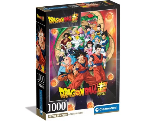 Clementoni 39919 Anime Collection Dragon Ball Puzzle 1000 Elementów