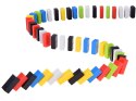 Domino dla Dzieci 100 Elementów Kolorowe Klocki Układanka Edukacyjna ZA6290