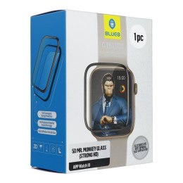Szkło Hartowane 5D do Apple Watch 10/11 46MM Mr. Monkey Glass (Anti-Static Strong HD) czarne