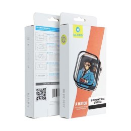 Szkło Hartowane 5D do Apple Watch SE / SE 2 / SE 3 40MM Mr. Monkey Glass (Anti-Static Strong HD) czarne