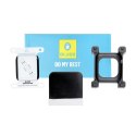 Szkło Hartowane 5D do Apple Watch SE / SE 2 / SE 3 44MM Mr. Monkey Glass (Anti-Static Strong HD) czarne
