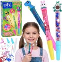 Zestaw do robienia długopisów DIY 3 szt. mix Kreatywne dekorowanie ZA6146