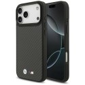 BMW futerał do IPHONE 17 Pro Max kompatybilny z MagSafe BMHMP17X24CFMMK (Kevlar Matt) black