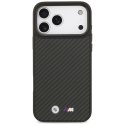 BMW futerał do IPHONE 17 Pro Max kompatybilny z MagSafe BMHMP17X24CFMMK (Kevlar Matt) black
