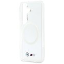 BMW futerał do SAMSUNG S26 BMHMS26S25HSMLKT (Magnetic IML Shockproof W/ Metal Logos) transparentny