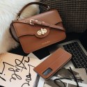 Etui z klapką na Xiaomi Redmi 17C Smart Pro Book skórzane brązowy