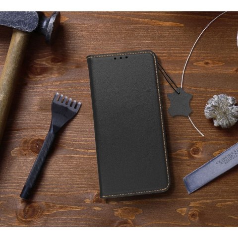 Etui z klapką na Xiaomi Redmi 17C Smart Pro Book skórzane czarne