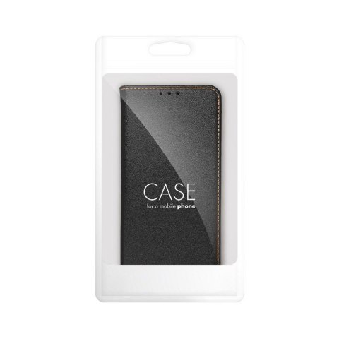 Etui z klapką na Xiaomi Redmi 17C Smart Pro Book skórzane czarne