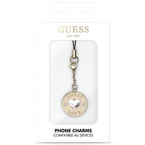 GUESS charms GUCPMHGLD (Heart Diamond Charm with Rhinestones)