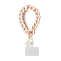 GUESS hand strap GUOUCBMC4MP (Large Chain Acrylic 4G Charms) różowy