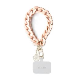 GUESS hand strap GUOUCBMC4MP (Large Chain Acrylic 4G Charms) różowy