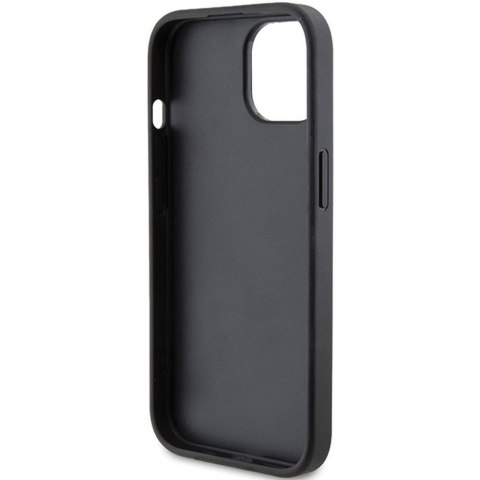KARL LAGERFELD futerał do IPHONE 15 KLHCP15SPQKPMK (Quilted Pattern) czarny