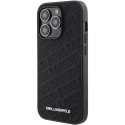 KARL LAGERFELD futerał do IPHONE 15 Pro KLHCP15LPQKPMK (Quilted Pattern) czarny